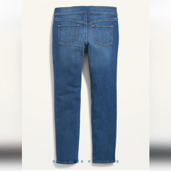 Old Navy Girl's Skinny Jeans Medium Wash Size XL (14-16) - Picture 11 of 14